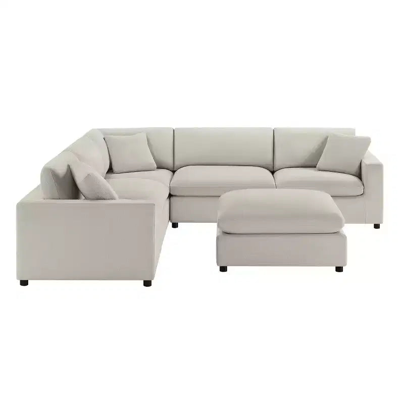 Divano componibile Comfort Pointe Casella 6 pezzi