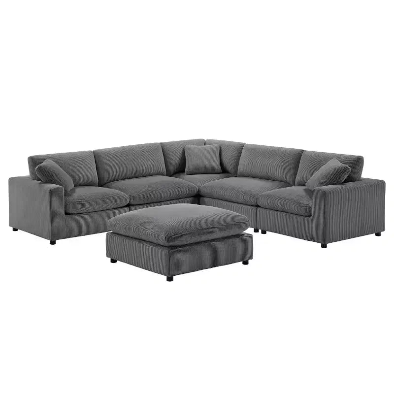 Divano componibile Comfort Pointe Casella 6 pezzi