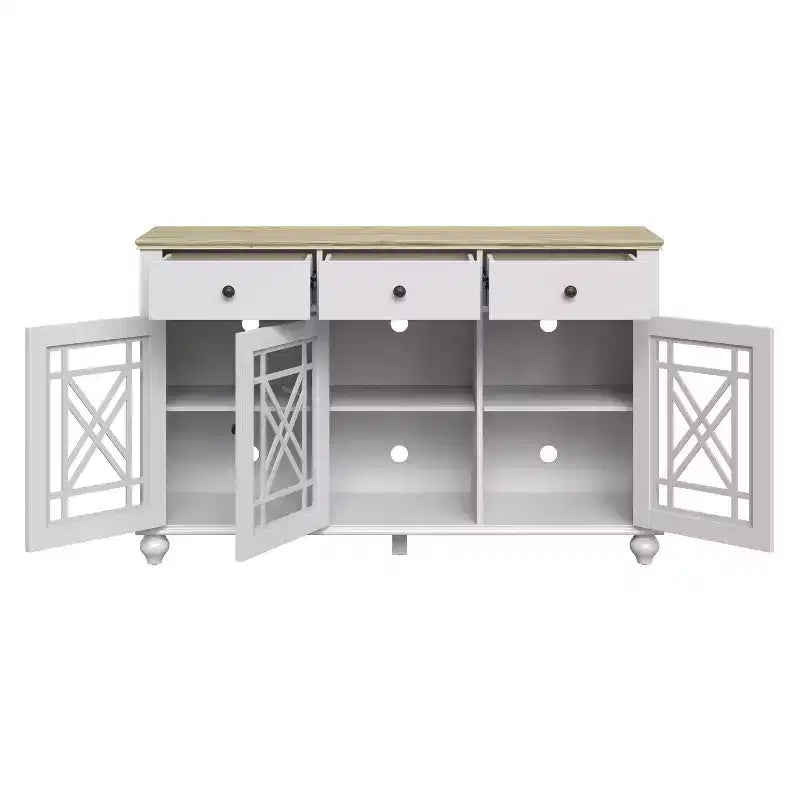 Festivo Mobile Credenza con Cassetti in Stile Vintage