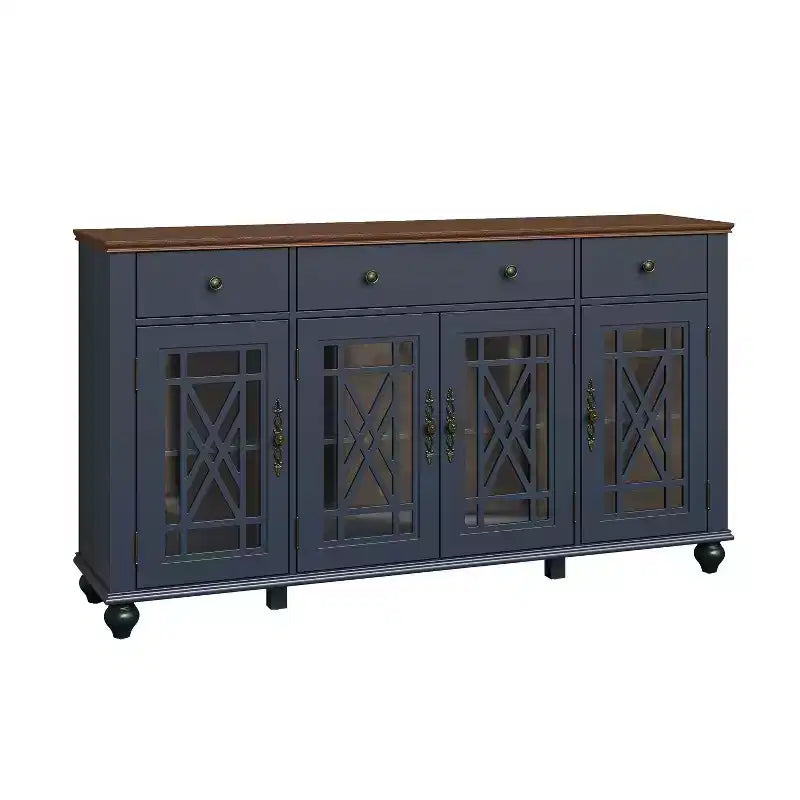 Festivo Mobile Credenza con Cassetti in Stile Vintage