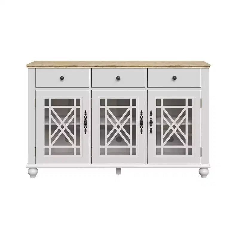 Festivo Mobile Credenza con Cassetti in Stile Vintage