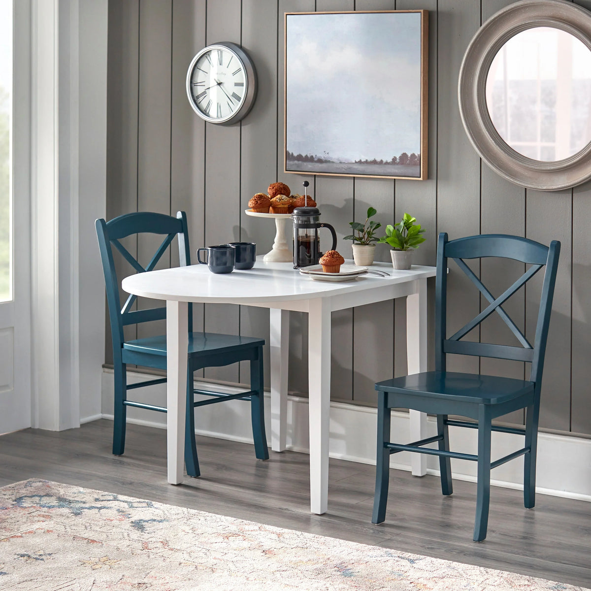 Simple Living Country Cottage Dining Chairs (Set of 2)